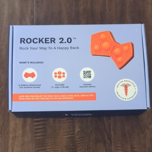 Rocker 2.0 Back Massager - Orange - Picture 1 of 4